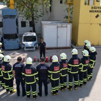 İtfaiyenin her eğitimi gerçek gibi tatbikat 