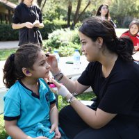 Çocuklara hayvan sevgisi aşılandı 