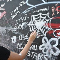 Grafiti şenliğinde renkler konuştu 