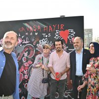 Grafiti şenliğinde renkler konuştu 
