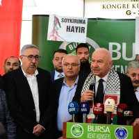 Bursa Kent Konseyi zulme sessiz kalmadı 