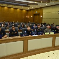 Başkan Aktaş stajyerlerle buluştu 