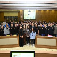 Başkan Aktaş stajyerlerle buluştu 