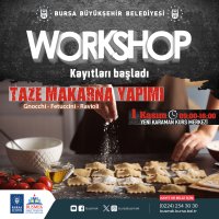 BUSMEK’in lezzet atölyelerine kayıtlar başladı 