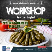 BUSMEK’in lezzet atölyelerine kayıtlar başladı 