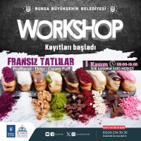BUSMEK’in lezzet atölyelerine kayıtlar başladı 