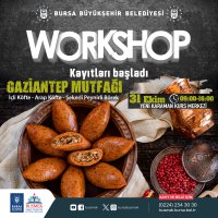 BUSMEK’in lezzet atölyelerine kayıtlar başladı 