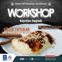 BUSMEK’in lezzet atölyelerine kayıtlar başladı 