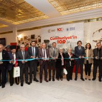 Cumhuriyet coşkusu sergilere yansıdı 