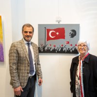 Cumhuriyet coşkusu sergilere yansıdı 