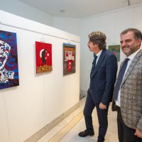 Cumhuriyet coşkusu sergilere yansıdı 