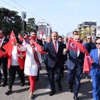 Bursa’da Cumhuriyet coşkusu 