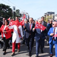 Bursa’da Cumhuriyet coşkusu 