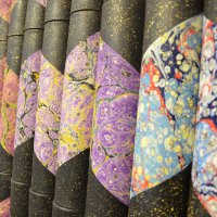 Sanatseverler ‘Çeşm-i Cihan Ebru Sergisi’nde buluştu 