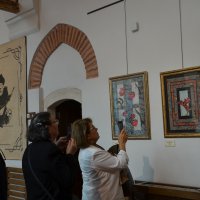 Sanatseverler ‘Çeşm-i Cihan Ebru Sergisi’nde buluştu 