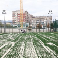 Saha ve zemin futbola elverişli hale geliyor 