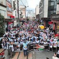 Bursa’nın çocukları Filistin için tek yürek 