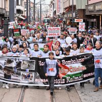Bursa’nın çocukları Filistin için tek yürek 