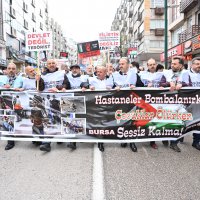 Bursa’nın çocukları Filistin için tek yürek 