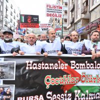 Bursa’nın çocukları Filistin için tek yürek 