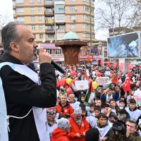 Bursa’nın çocukları Filistin için tek yürek 