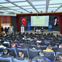 Başkan Aktaş’tan öğrencilere tecrübe paylaşımı 