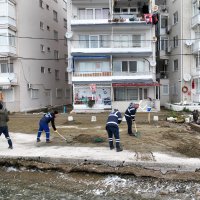 Bursa sahillerinde fırtına mesaisi 