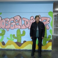 Huzurevi sakinleri duvarları tuvale dönüştürdü 