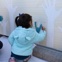 Boya fırçalarıyla Gazze'ye dikkat çektiler 