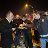 Başkan Aktaş'tan yılın son ve ilk bebeklerine ziyaret 