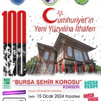 Sahne yeniden Bursa Şehir Korosu'nun 