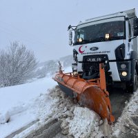 56 mahallede kar mesaisi 