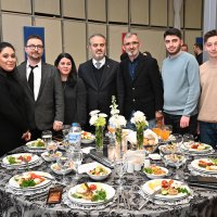 Başkan Aktaş gazetecilerle bir araya geldi 