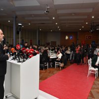 Başkan Aktaş gazetecilerle bir araya geldi 