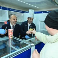 Mübarek 3 aylara coşkulu karşılama 