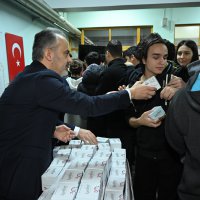 Başkan Aktaş’la tecrübe paylaşımı 