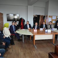 Başkan Aktaş’la tecrübe paylaşımı 