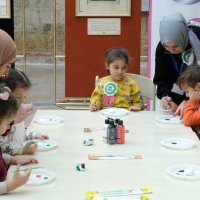 Anakucaklarında yarıyıl renkli geçiyor 