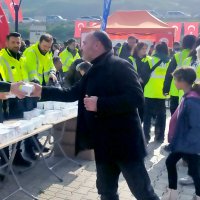 Depremzedeye Bursa morali 