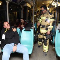 Metroda uluslararası tatbikat nefes kesti 