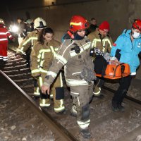 Metroda uluslararası tatbikat nefes kesti 