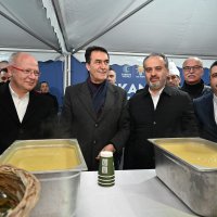 Sabah çorbası başkanlardan 