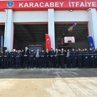 Karacabey’e yeni itfaiye binası kazandırıldı 