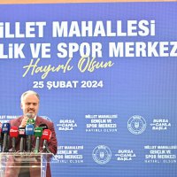 Bursalı gençler için bir tesis daha 