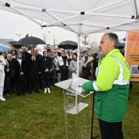 Kadınlar Günü’nde erguvan fidanları toprakla buluştu  