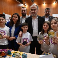 Girişimci çocuklar fuarda buluştu 