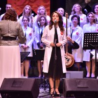 Hekimlerden beyaz önlükleriyle konser 