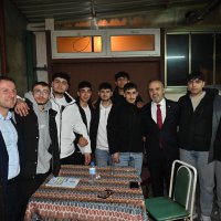 Başkan Aktaş’a gençlerden coşkulu karşılama 