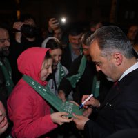 Başkan Aktaş, sahuru gençlerle yaptı 