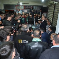 Başkan Aktaş, sahuru gençlerle yaptı 